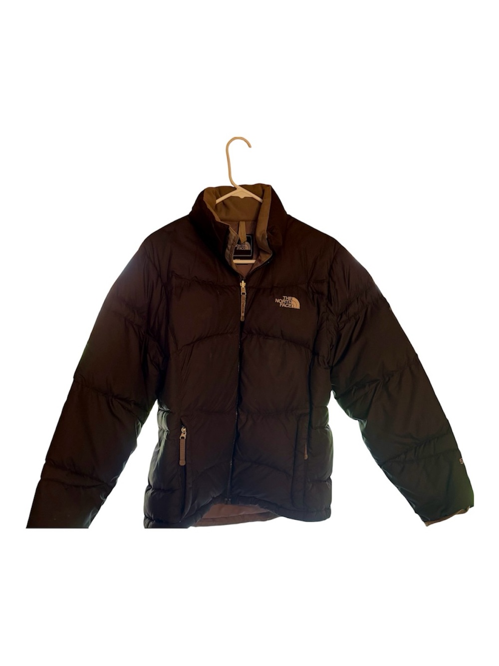 The North Face Black/Gray Puffer Jacket